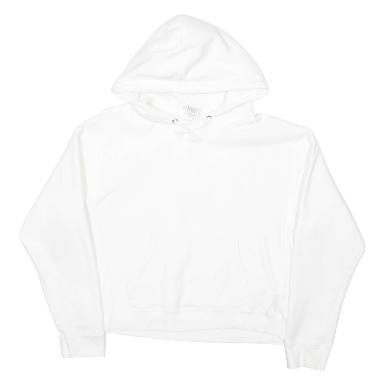 CHAMPION REVERSE WEAVE Womens White Hoodie XL