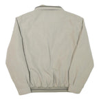 KINGFIELD Mens Beige Zip Jacket M Polyester Blend Casual Lightweight Classic