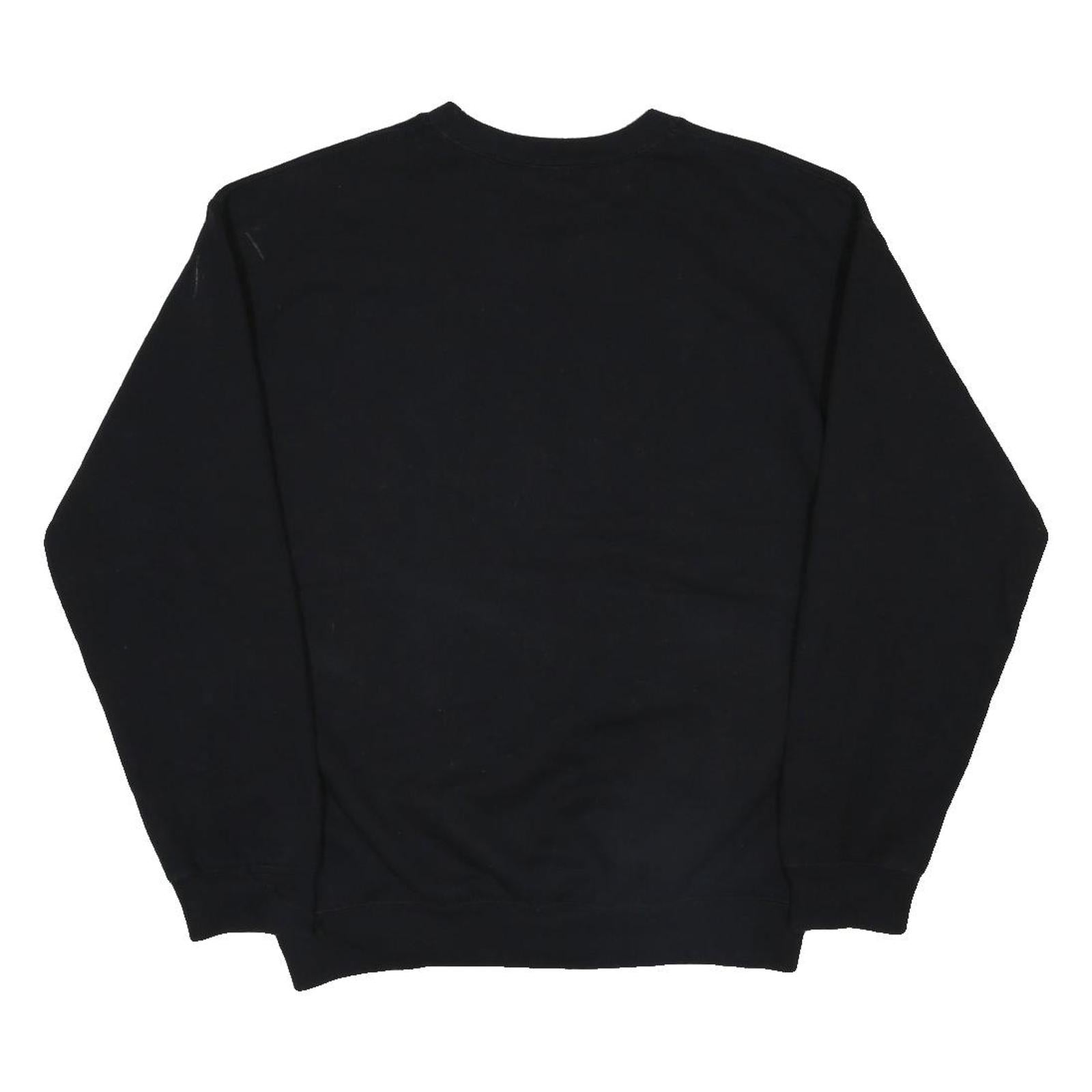 BEN DAVIS Mens Black Sweatshirt Crew Neck M Work Clothing Since 1935 Logo