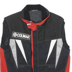 Colmar Mens Black & Red Tech Fleece Zip Jacket M Polyester Sportswear
