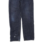 CARHARTT Mens Regular Fit Blue Denim Jeans W33 L32 Zip Closure Classic Workwear