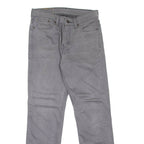LEVI'S 511 Jeans Mens Grey Slim Straight W29 L30