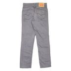 LEVI'S 511 Jeans Mens Grey Slim Straight W29 L30