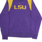 NIKE Mens Purple & Yellow LSU Pullover Hoodie S College Sports Fanwear