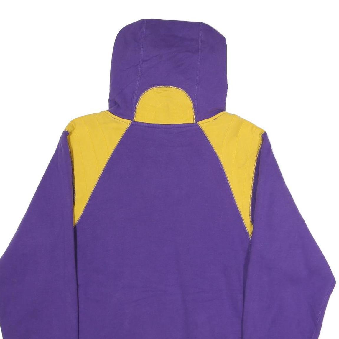 NIKE Mens Purple & Yellow LSU Pullover Hoodie S College Sports Fanwear