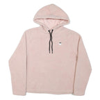FILA Womens Pink Pullover Hoodie 2XL Soft Sherpa Fleece Warm Casual