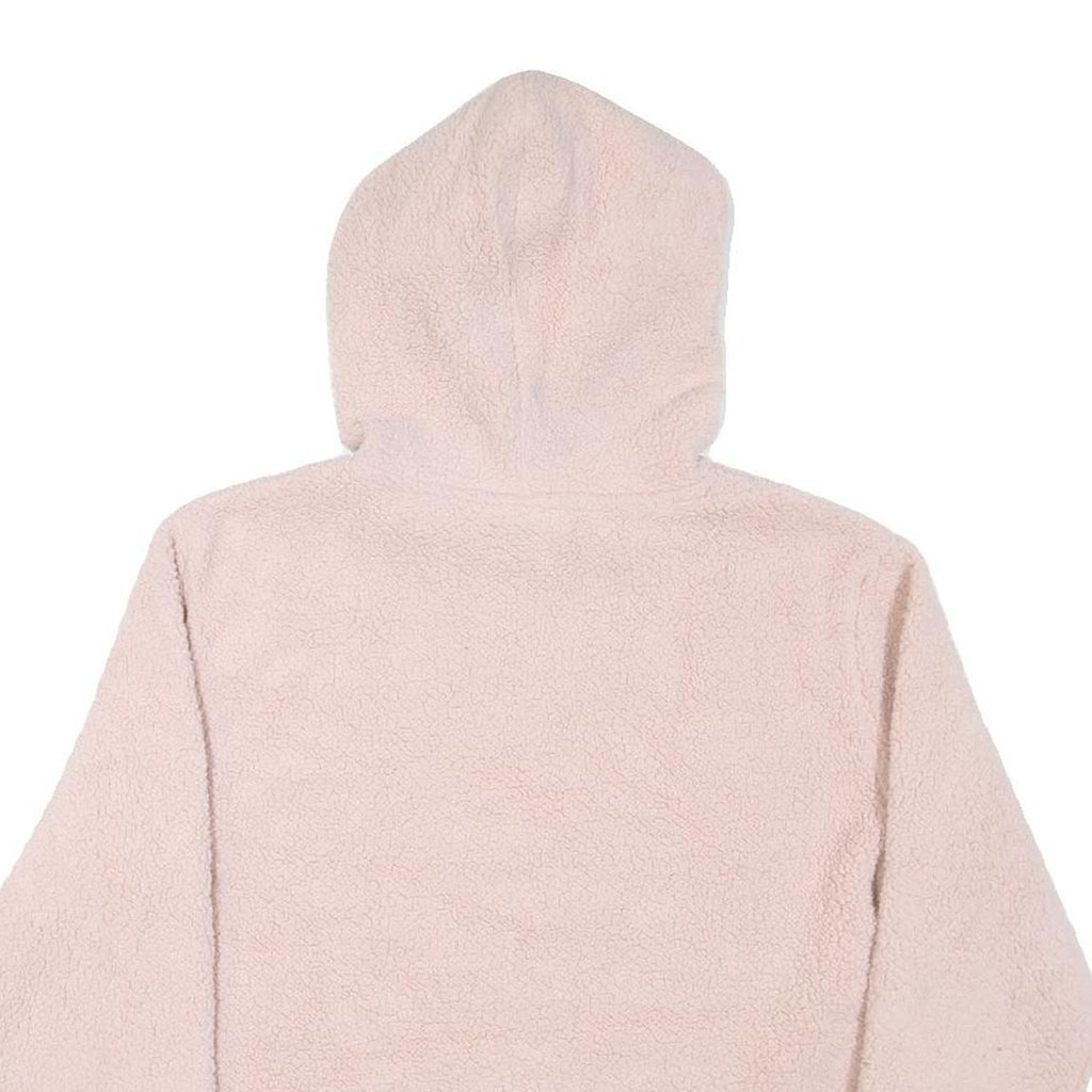 FILA Womens Pink Pullover Hoodie 2XL Soft Sherpa Fleece Warm Casual