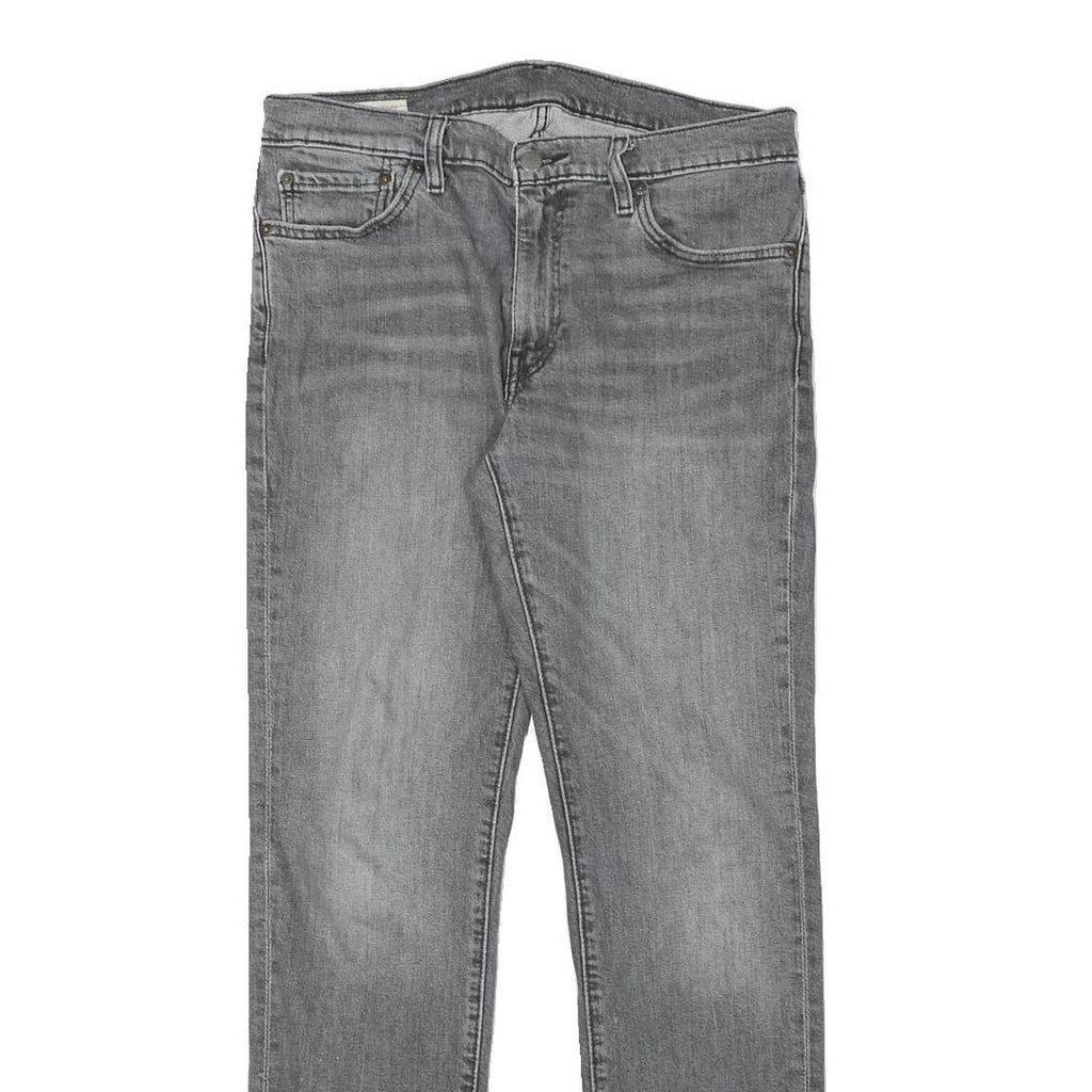 LEVI'S 511 Mens Jeans Grey Slim Skinny Denim Medium W32 L31 Stretch Zip