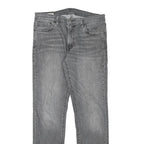 LEVI'S 511 Mens Jeans Grey Slim Skinny Denim Medium W32 L31 Stretch Zip
