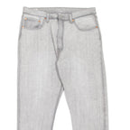 LEVI'S 501 BIG E Jeans Womens Grey Regular Straight W32 L26