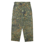 MIL-TEC Womens Cotton Blend Camouflage Relaxed Cargo Trousers W26 L23 Military