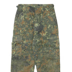 MIL-TEC Womens Cotton Blend Camouflage Relaxed Cargo Trousers W26 L23 Military