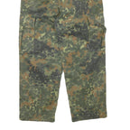 MIL-TEC Womens Cotton Blend Camouflage Relaxed Cargo Trousers W26 L23 Military