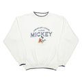MICKEY & CO Mickey Mouse Womens Sweatshirt Cream L