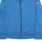 ENGELBERT STRAUSS Womens Blue Polyester Blend Zip Jacket L Workwear Outerwear