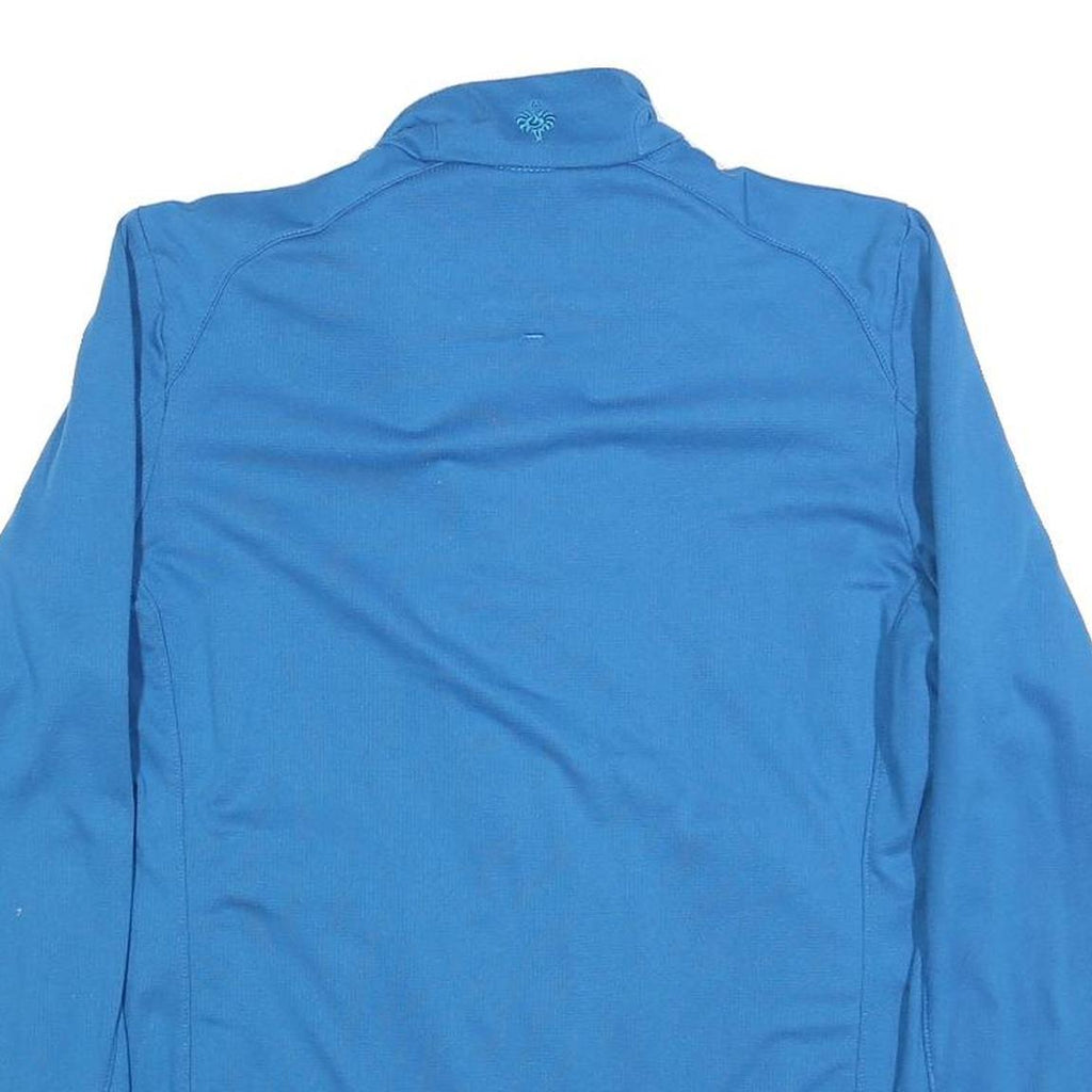 ENGELBERT STRAUSS Womens Blue Polyester Blend Zip Jacket L Workwear Outerwear