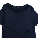 TOMMY HILFIGER Womens Top Blue S