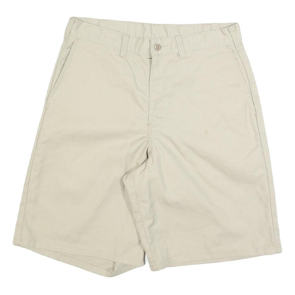 DICKIES Mens Shorts Beige Casual Plain M W32 Comfortable Cotton Blend