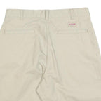 DICKIES Mens Shorts Beige Casual Plain M W32 Comfortable Cotton Blend