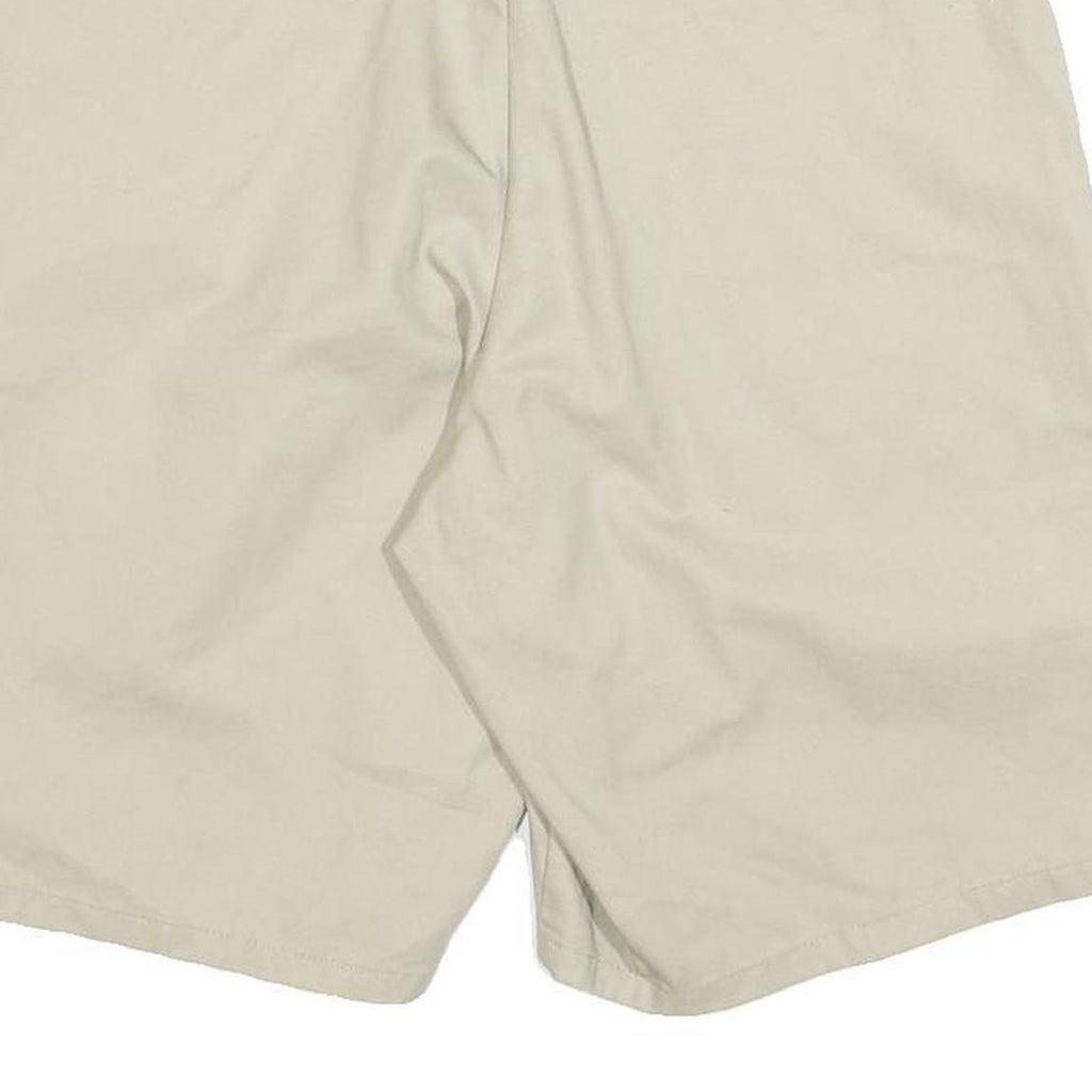 DICKIES Mens Shorts Beige Casual Plain M W32 Comfortable Cotton Blend