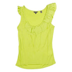 TED BAKER Womens Vest Green Sleeveless S
