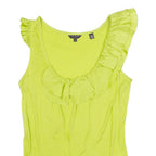 TED BAKER Womens Vest Green Sleeveless S
