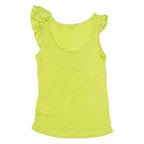 TED BAKER Womens Vest Green Sleeveless S