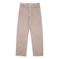 LEVI'S Womens Jeans Beige Relaxed Straight Denim W29 L29 Casual Button Fly