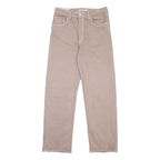 LEVI'S Womens Jeans Beige Relaxed Straight Denim W29 L29 Casual Button Fly