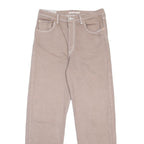 LEVI'S Womens Jeans Beige Relaxed Straight Denim W29 L29 Casual Button Fly