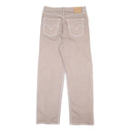 LEVI'S Womens Jeans Beige Relaxed Straight Denim W29 L29 Casual Button Fly