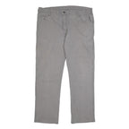 DICKIES Mens Cotton Blend Grey Regular Straight Trousers W38 L29 Workwear Casual