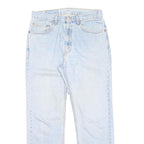 LEVI'S Mens Light Blue Regular Fit Straight Leg Cotton Blend Trousers W32 L30