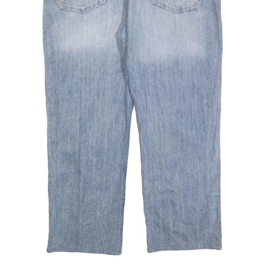 LEVI'S 514 Classic Mens Jeans Blue Classic Straight Denim Medium W38 L27 Faded