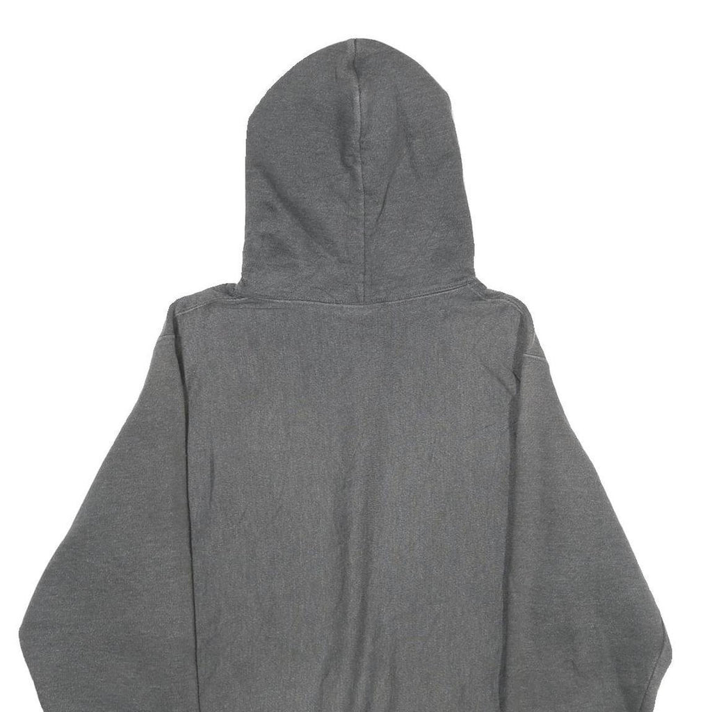 CHAMPION REVERSE WEAVE Mens Grey Hoodie S Cotton Blend Pullover Drawstring