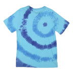 CIROQ Mens Blue Tie Dye T-Shirt XL Short Sleeve Crew Neck Casual Cotton Blend