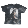 POETIC JUSTICE Mens Black Graphic T-Shirt XL Short Sleeve Crew Neck Cotton Blend