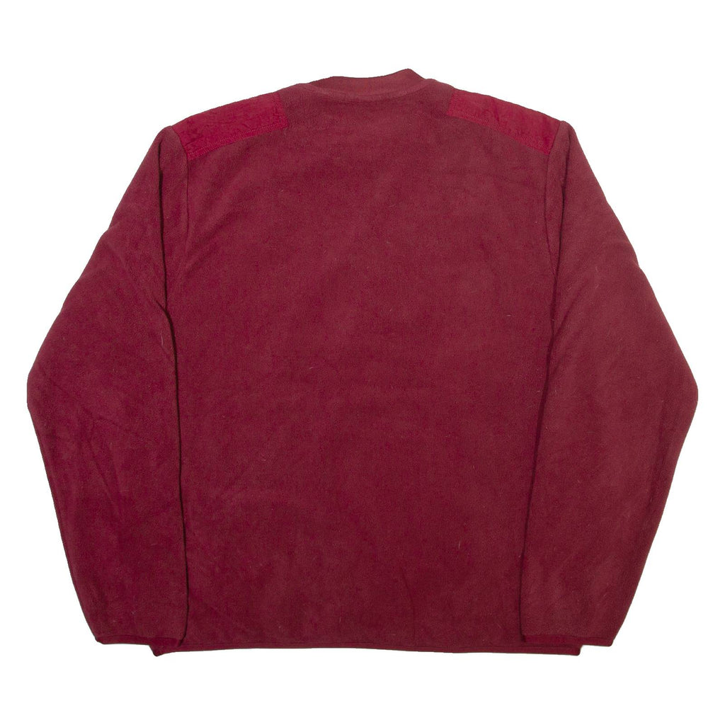 NIKE Fleece Mens Sweatshirt Red M