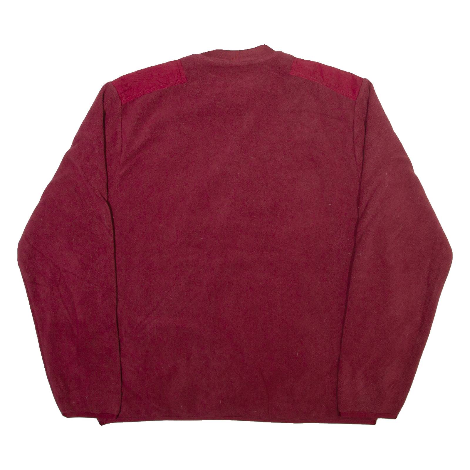 NIKE Fleece Mens Sweatshirt Red M