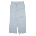 DICKIES 874 Workwear Mens Trousers Blue Regular Straight W32 L27