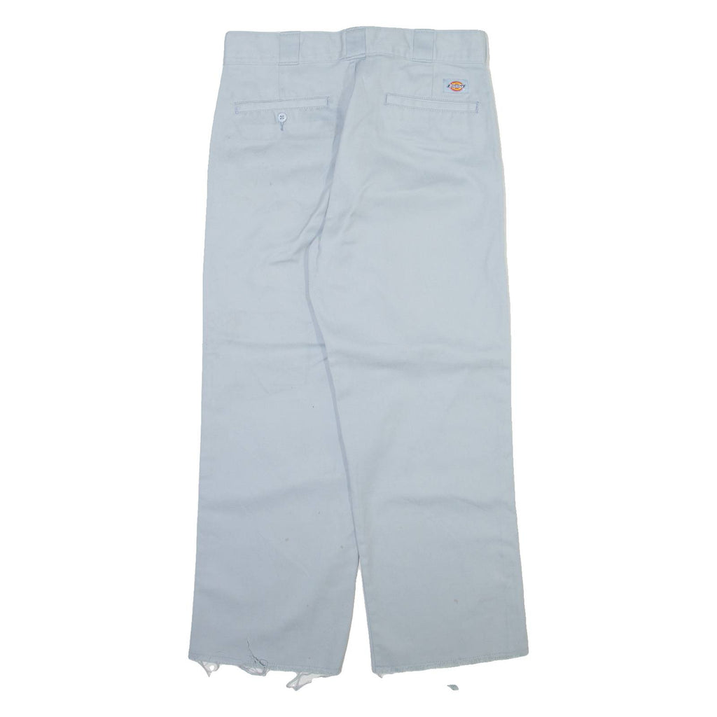 DICKIES 874 Workwear Mens Trousers Blue Regular Straight W32 L27