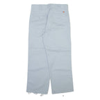 DICKIES 874 Workwear Mens Trousers Blue Regular Straight W32 L27
