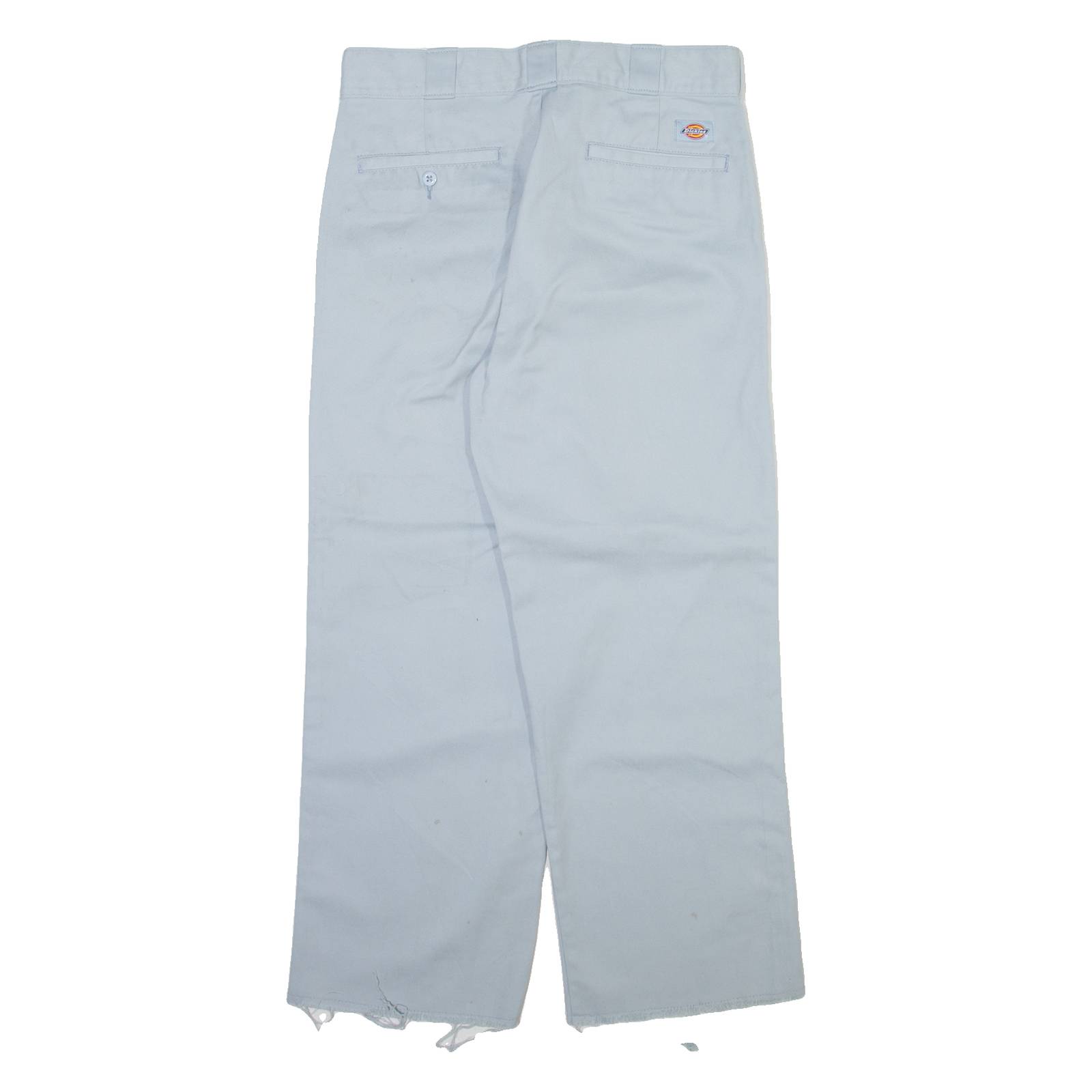 DICKIES 874 Workwear Mens Trousers Blue Regular Straight W32 L27