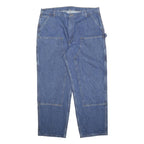 CARHARTT Mens Loose Blue Denim Loose Fit Jeans W42 L32 Workwear Durable