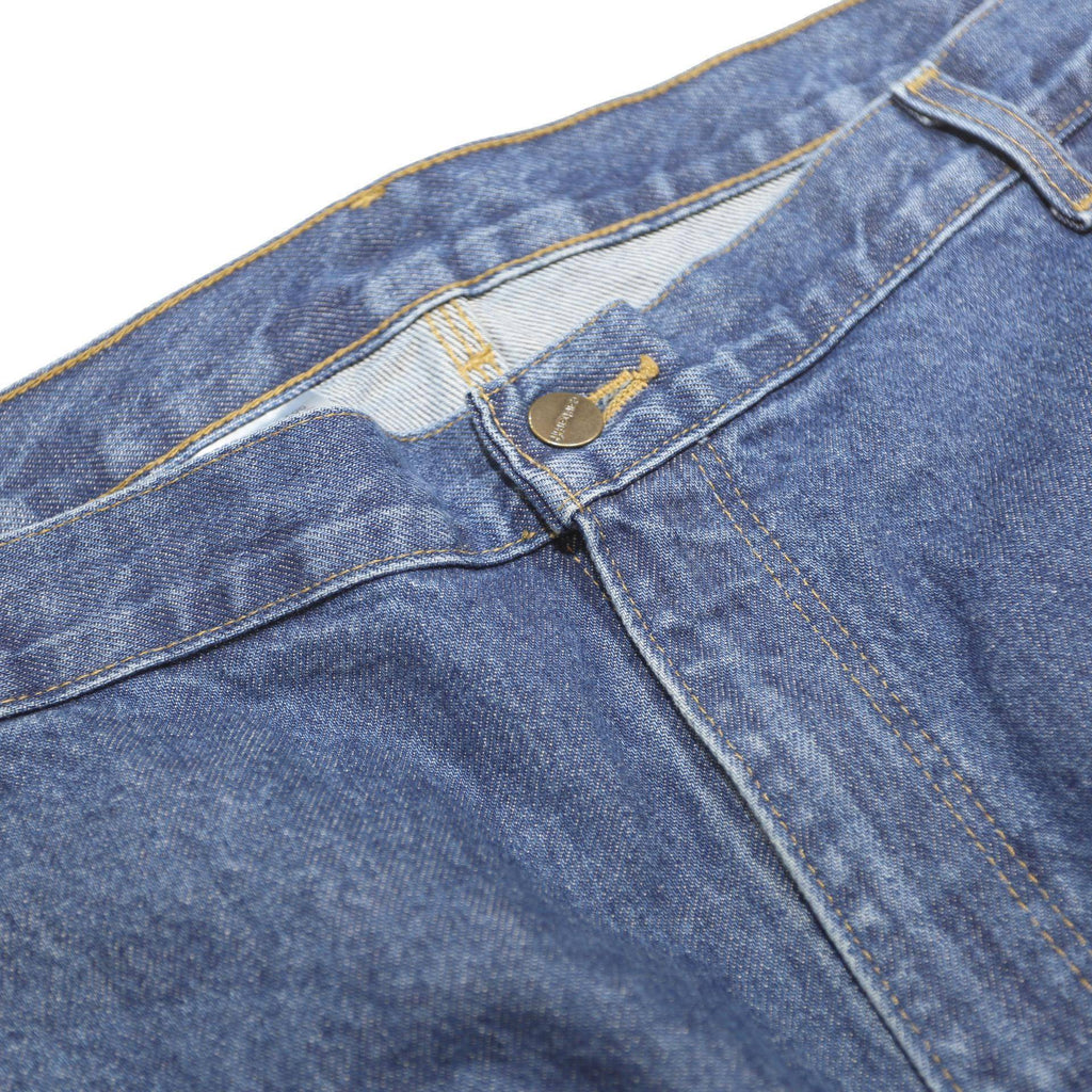 CARHARTT Mens Loose Blue Denim Loose Fit Jeans W42 L32 Workwear Durable