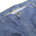 CARHARTT Mens Loose Blue Denim Loose Fit Jeans W42 L32 Workwear Durable
