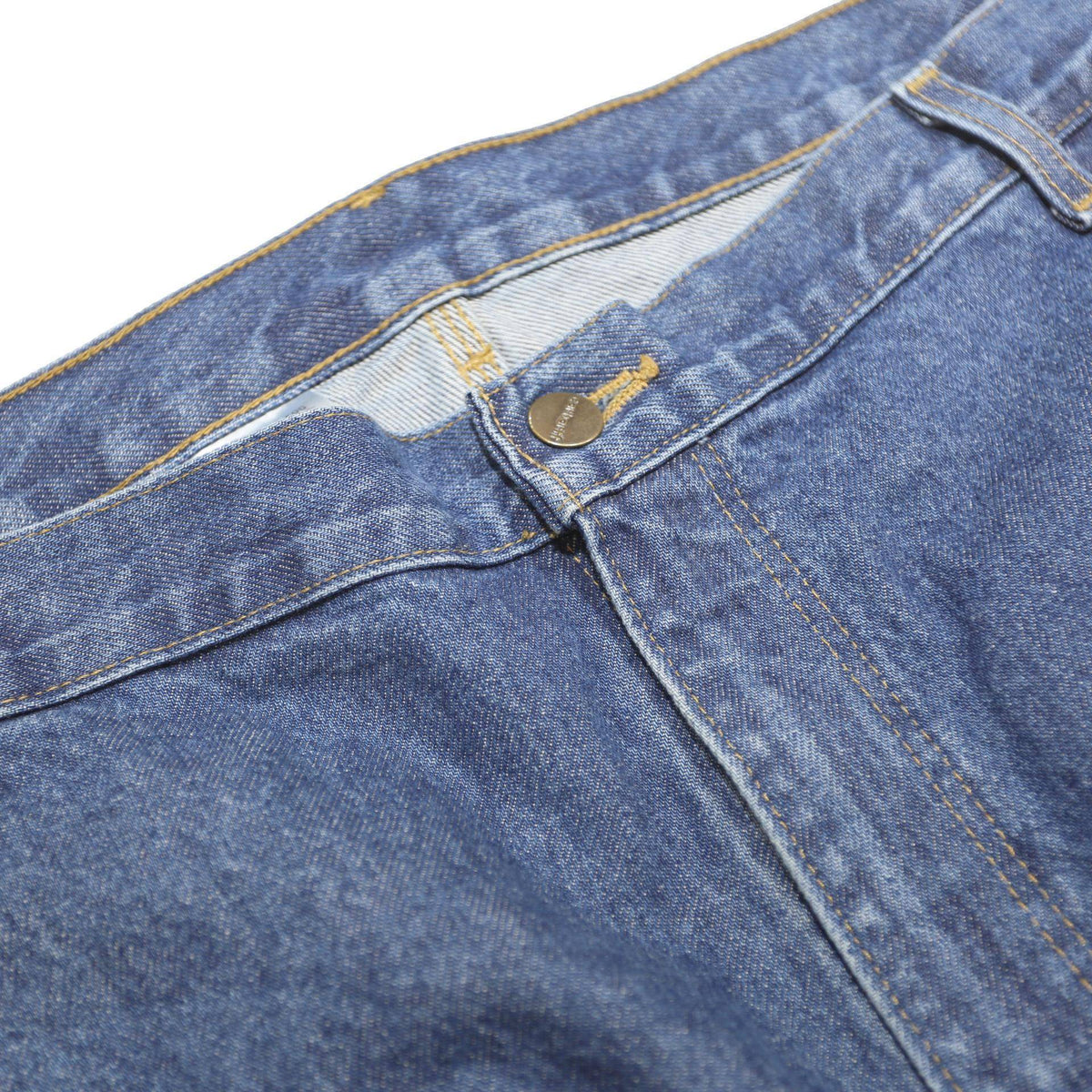 CARHARTT Mens Loose Blue Denim Loose Fit Jeans W42 L32 Workwear Durable