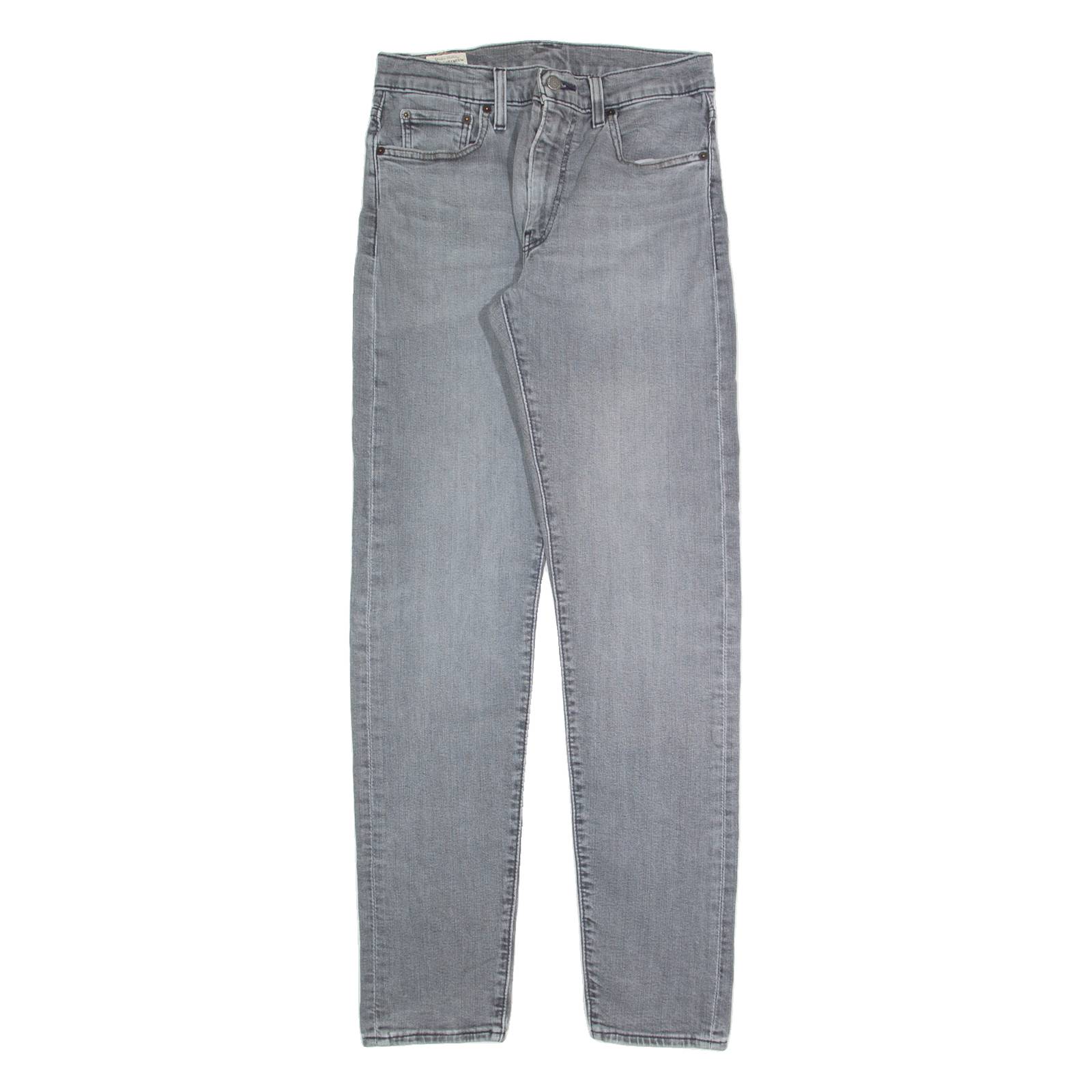 LEVI'S 512 BIG E Mens Trousers Grey Slim Tapered W29 L32