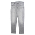 LEVI'S 512 BIG E Jeans Mens Grey Slim Tapered Stone Wash W31 L30