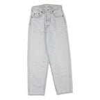 LEVI'S Womens Regular Fit Blue Denim Jeans W26 L27 Button Closure Classic Style